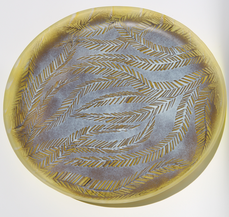 Sarah Sillibourne Fused Glass Platters