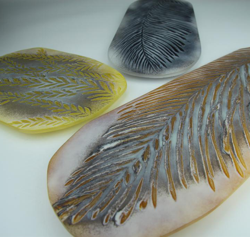 Sarah Sillibourne Fused Glass Platters