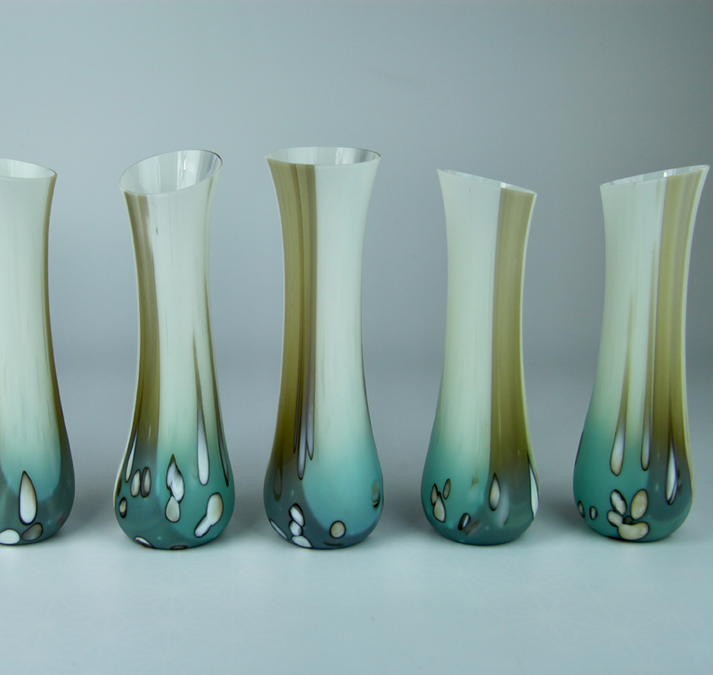 Sarah Sillibourne Fused Glass Vessels